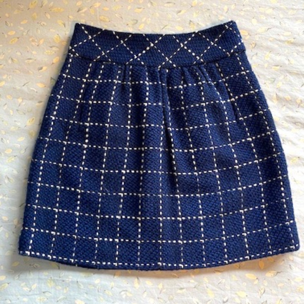 Anthropologie Women's Wool Skirt